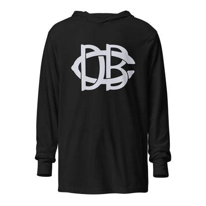 Performance | Hooded Long Sleeve T Shirt | Dallas Baseball Club | Interlocking DB Crest Logo
