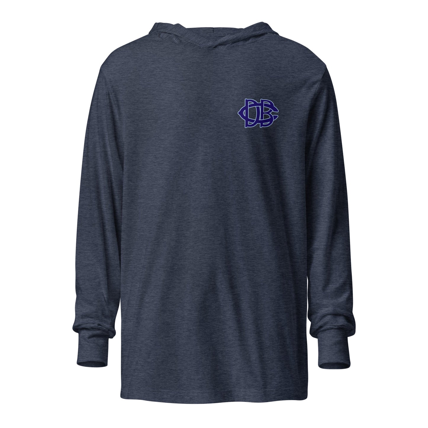 Performance | Hooded Long Sleeve T Shirt | Dallas Baseball Club | Vanguard Logo