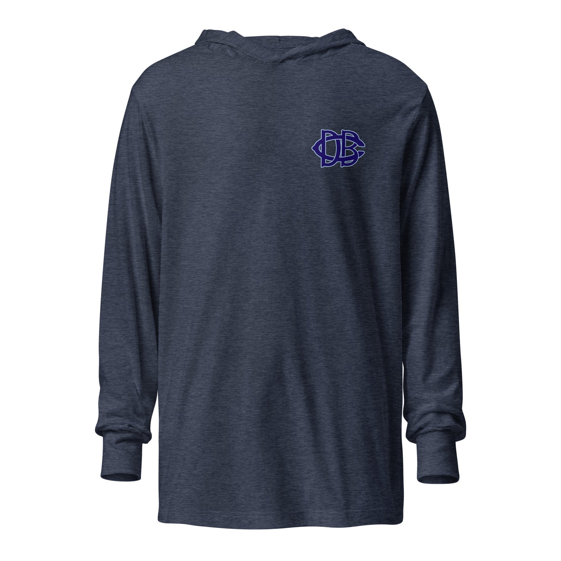 Performance | Hooded Long Sleeve T Shirt | Dallas Baseball Club | Vanguard Logo