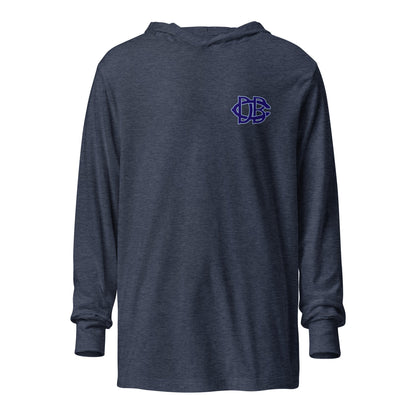 Performance | Hooded Long Sleeve T Shirt | Dallas Baseball Club | Vanguard Logo