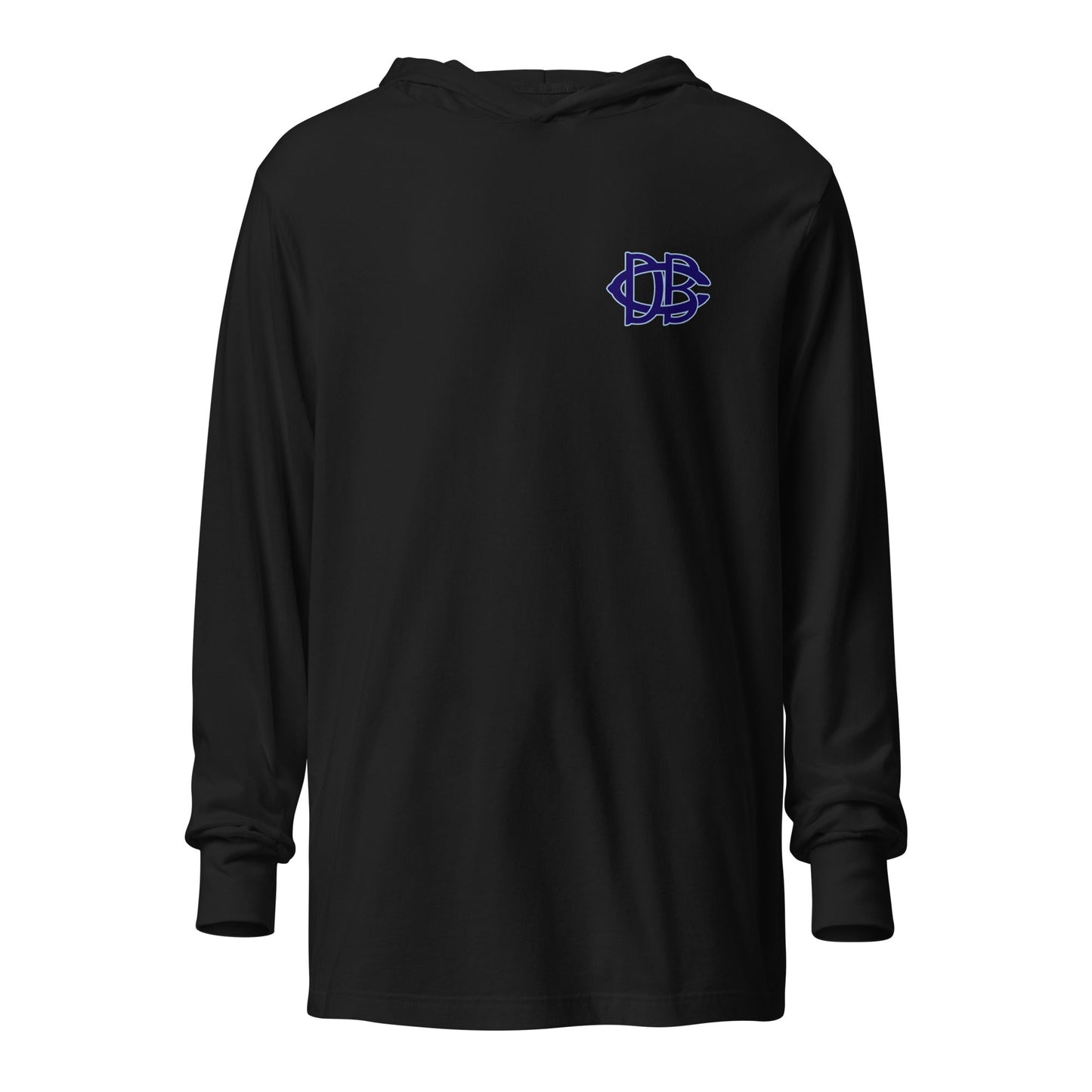 Performance | Hooded Long Sleeve T Shirt | Dallas Baseball Club | Vanguard Logo