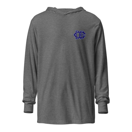 Performance | Hooded Long Sleeve T Shirt | Dallas Baseball Club | Vanguard Logo