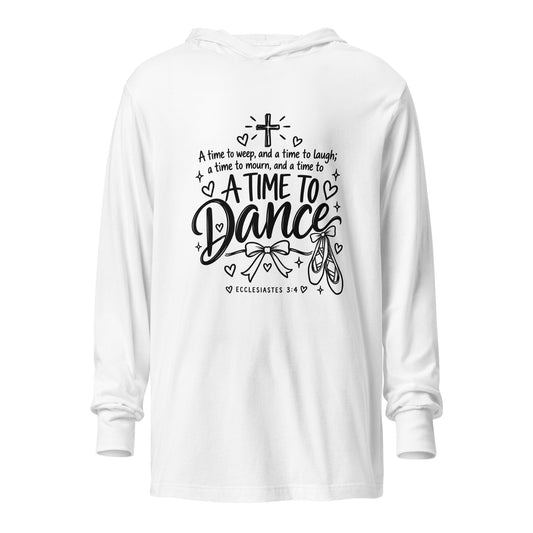 Performance | Hooded Long Sleeve T Shirt | Dance Life | Valor Logo