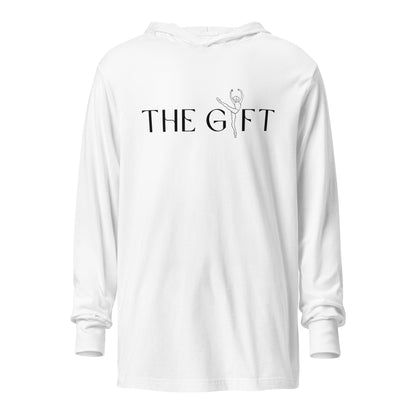 Performance | Hooded Long Sleeve T Shirt | Dancin' Time Studios | Lyric Dancer Logo