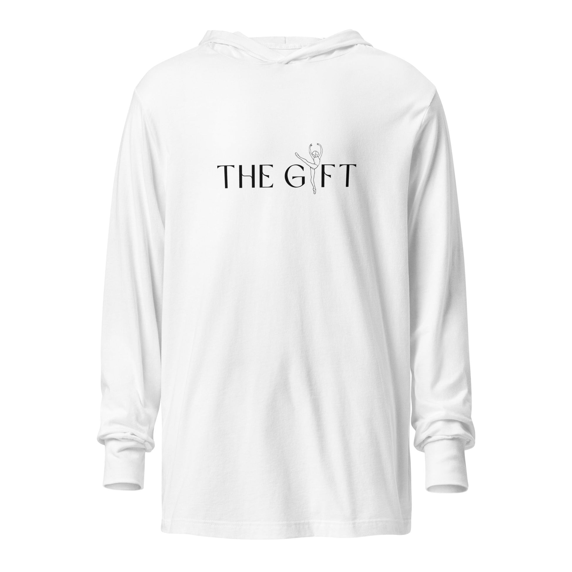 Performance | Hooded Long Sleeve T Shirt | Dancin' Time Studios | Lyric Dancer Logo