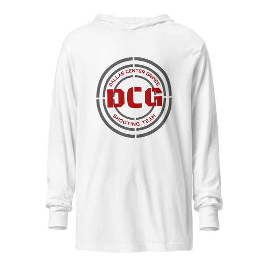Performance | Hooded Long Sleeve T Shirt | DCG SHOOTING TEAM | Logo