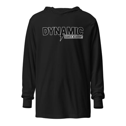 Performance | Hooded Long Sleeve T Shirt | DDA Staten Island | Classic Logo
