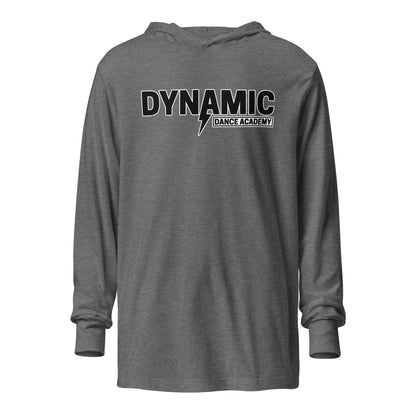 Performance | Hooded Long Sleeve T Shirt | DDA Staten Island | Classic Logo