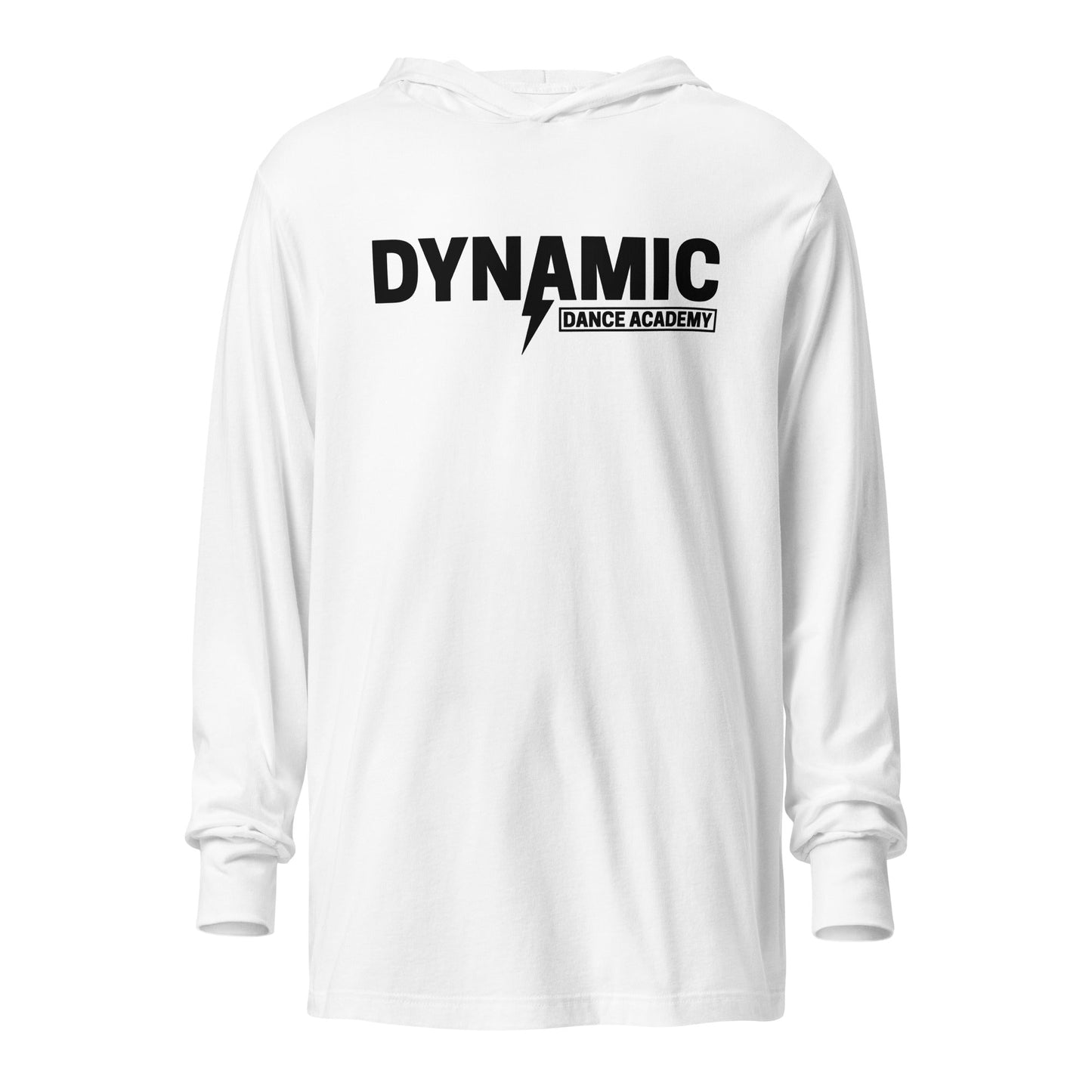 Performance | Hooded Long Sleeve T Shirt | DDA Staten Island | Classic Logo