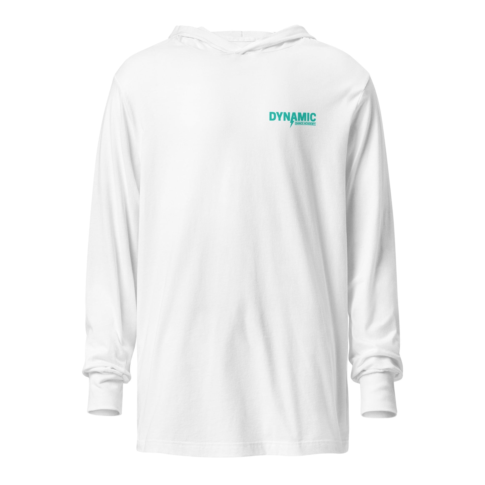 Performance | Hooded Long Sleeve T Shirt | DDA Staten Island | Mark Logo