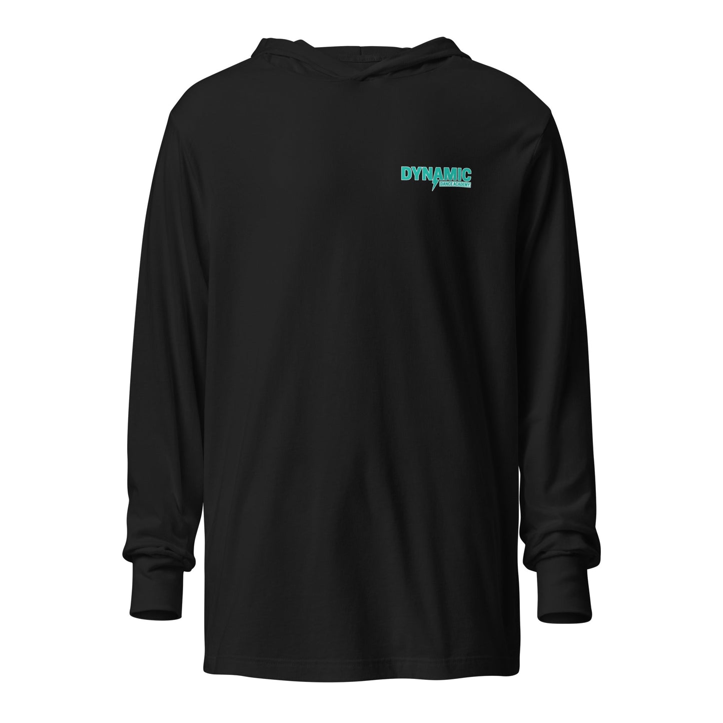 Performance | Hooded Long Sleeve T Shirt | DDA Staten Island | Mark Logo