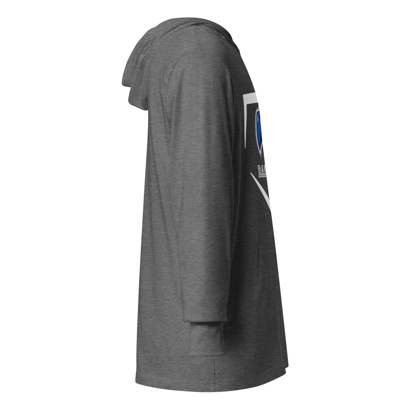 Performance | Hooded Long Sleeve T Shirt | Denmark Technical College | Baseball Logo