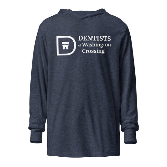 Performance | Hooded Long Sleeve T Shirt | Dentists of Washington Crossing