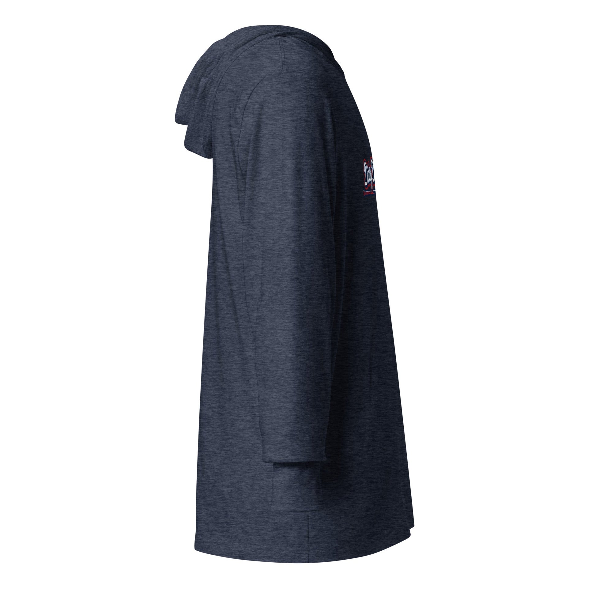 Performance | Hooded Long Sleeve T Shirt | Dirty Dangles | Script Logo