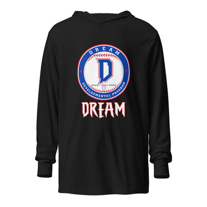 Performance | Hooded Long Sleeve T Shirt | Dream Developmental Program | Valor Logo