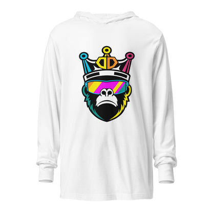 Performance | Hooded Long Sleeve T Shirt | Drip Droppers | Mascot Logo