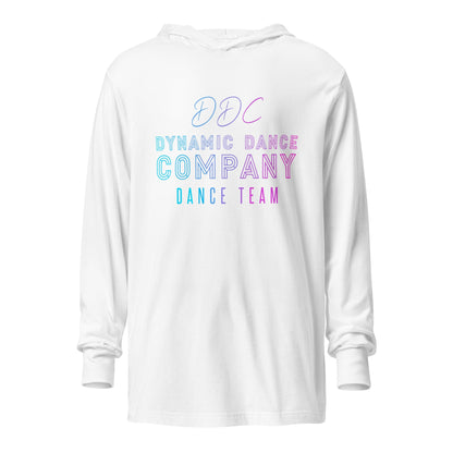 Performance | Hooded Long Sleeve T Shirt | Dynamic Dance Company | Damce Team Logo
