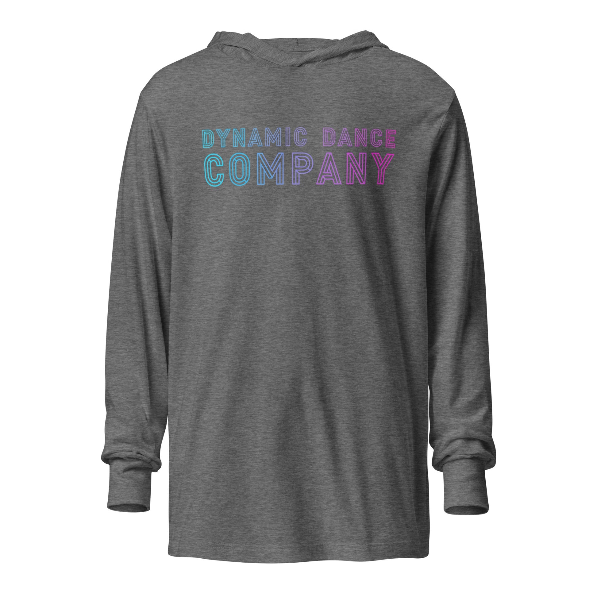 Performance | Hooded Long Sleeve T Shirt | Dynamic Dance Company | Logo