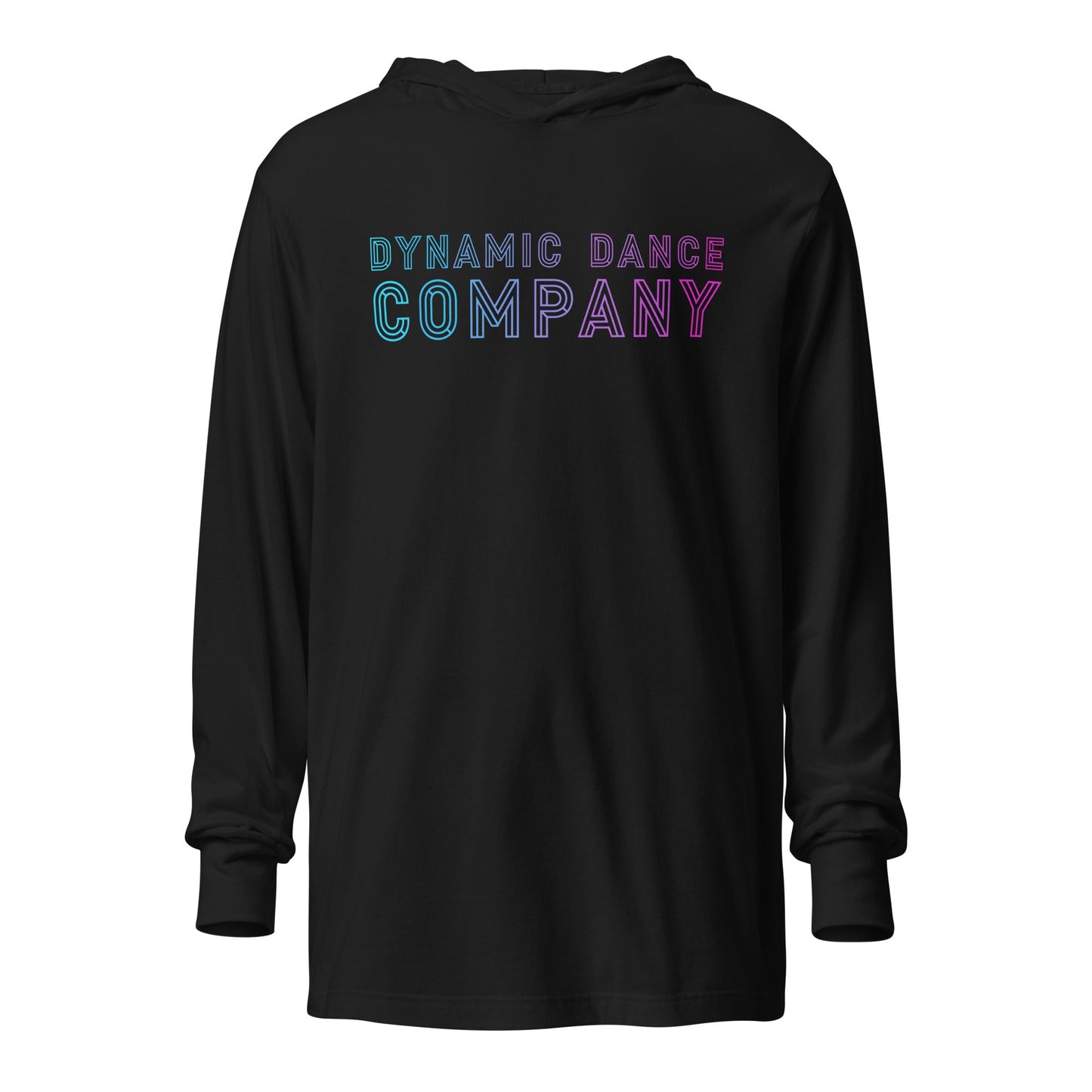 Performance | Hooded Long Sleeve T Shirt | Dynamic Dance Company | Logo
