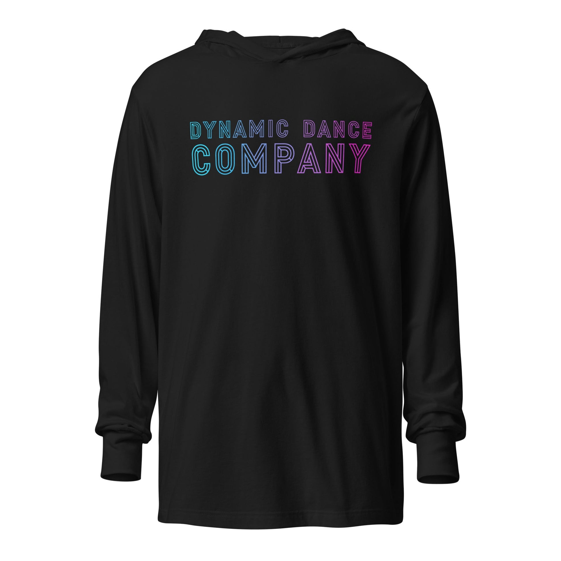 Performance | Hooded Long Sleeve T Shirt | Dynamic Dance Company | Logo