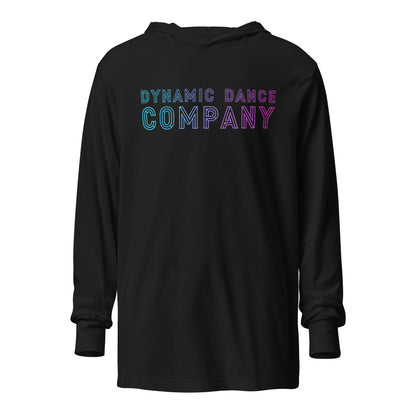 Performance | Hooded Long Sleeve T Shirt | Dynamic Dance Company | Logo