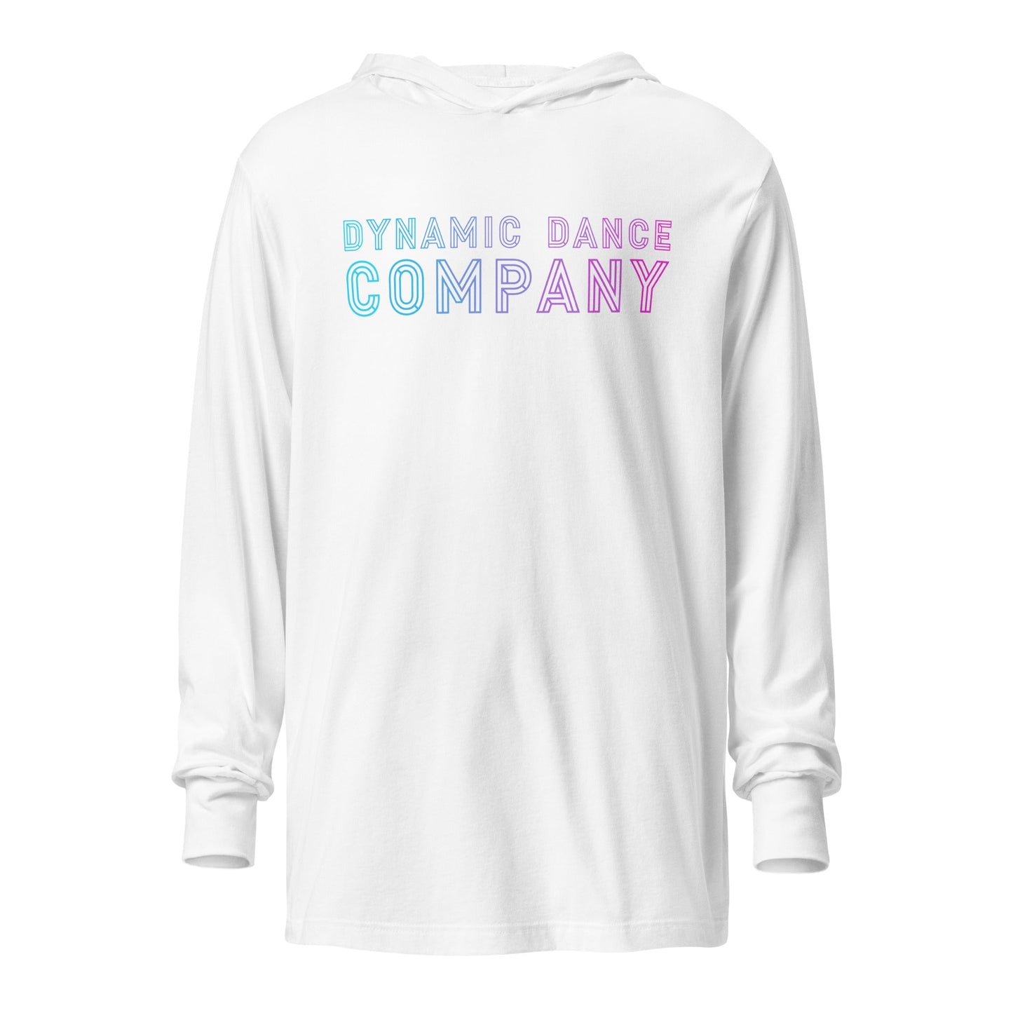 Performance | Hooded Long Sleeve T Shirt | Dynamic Dance Company | Logo