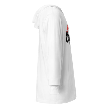 Performance | Hooded Long Sleeve T Shirt | Eagles Baseball | Script Logo