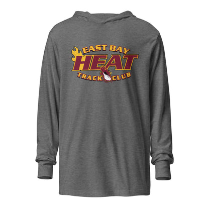 Performance | Hooded Long Sleeve T Shirt | East Bay Heat Track Club