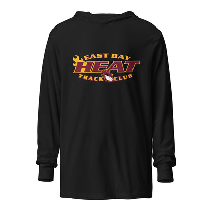 Performance | Hooded Long Sleeve T Shirt | East Bay Heat Track Club