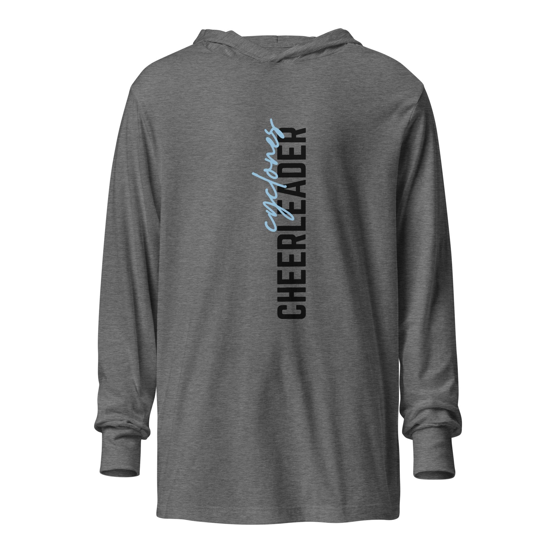 Performance | Hooded Long Sleeve T Shirt | Eastern View High School Cheer | Emblem Logo