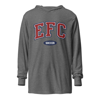 Performance | Hooded Long Sleeve T Shirt | Eastside FC | EFC Logo