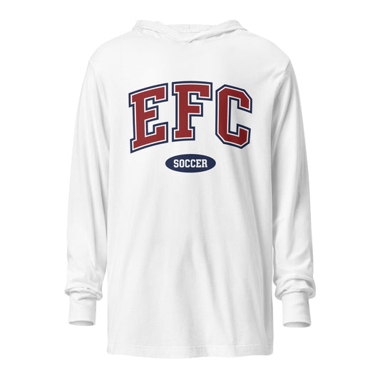 Performance | Hooded Long Sleeve T Shirt | Eastside FC | EFC Logo