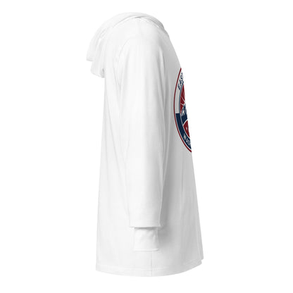 Performance | Hooded Long Sleeve T Shirt | Eastside FC | Mountain Logo