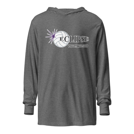 Performance | Hooded Long Sleeve T Shirt | Eclipse Volleyball Club