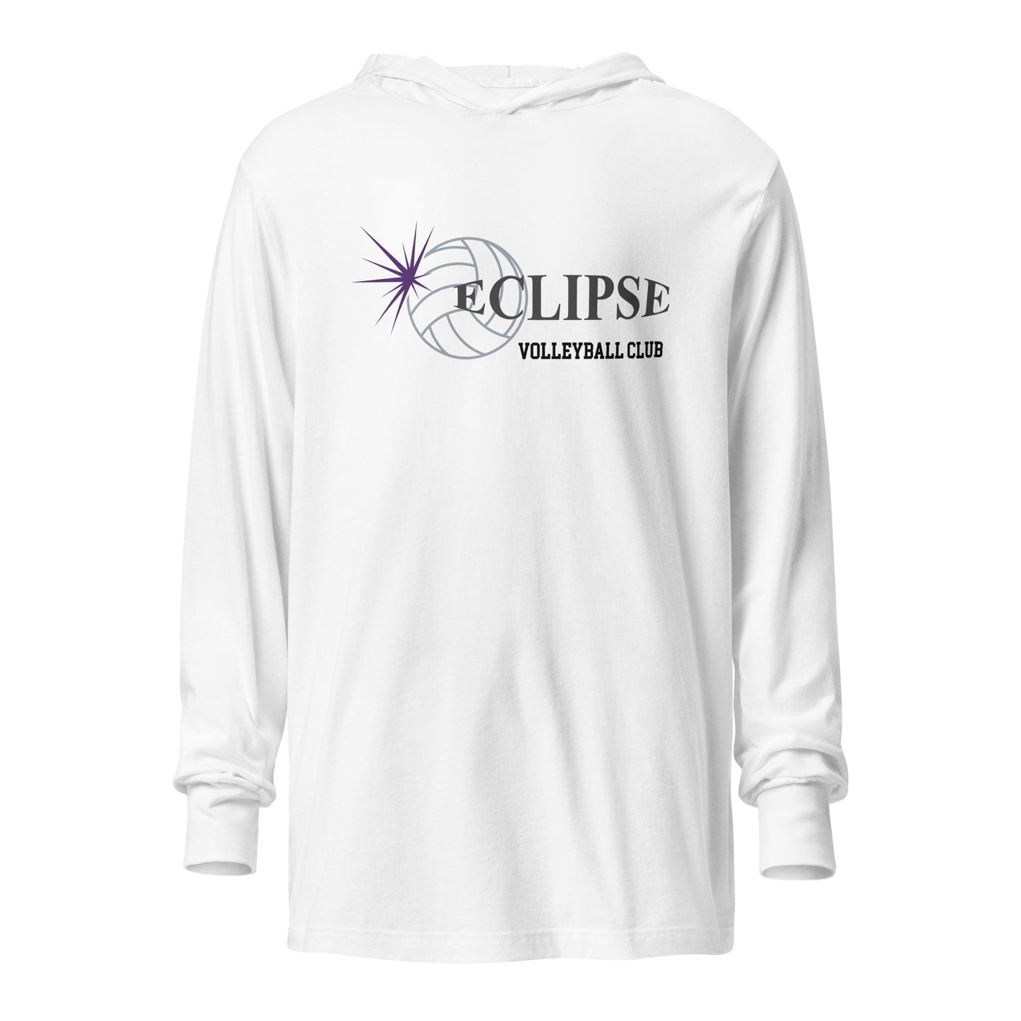Performance | Hooded Long Sleeve T Shirt | Eclipse Volleyball Club