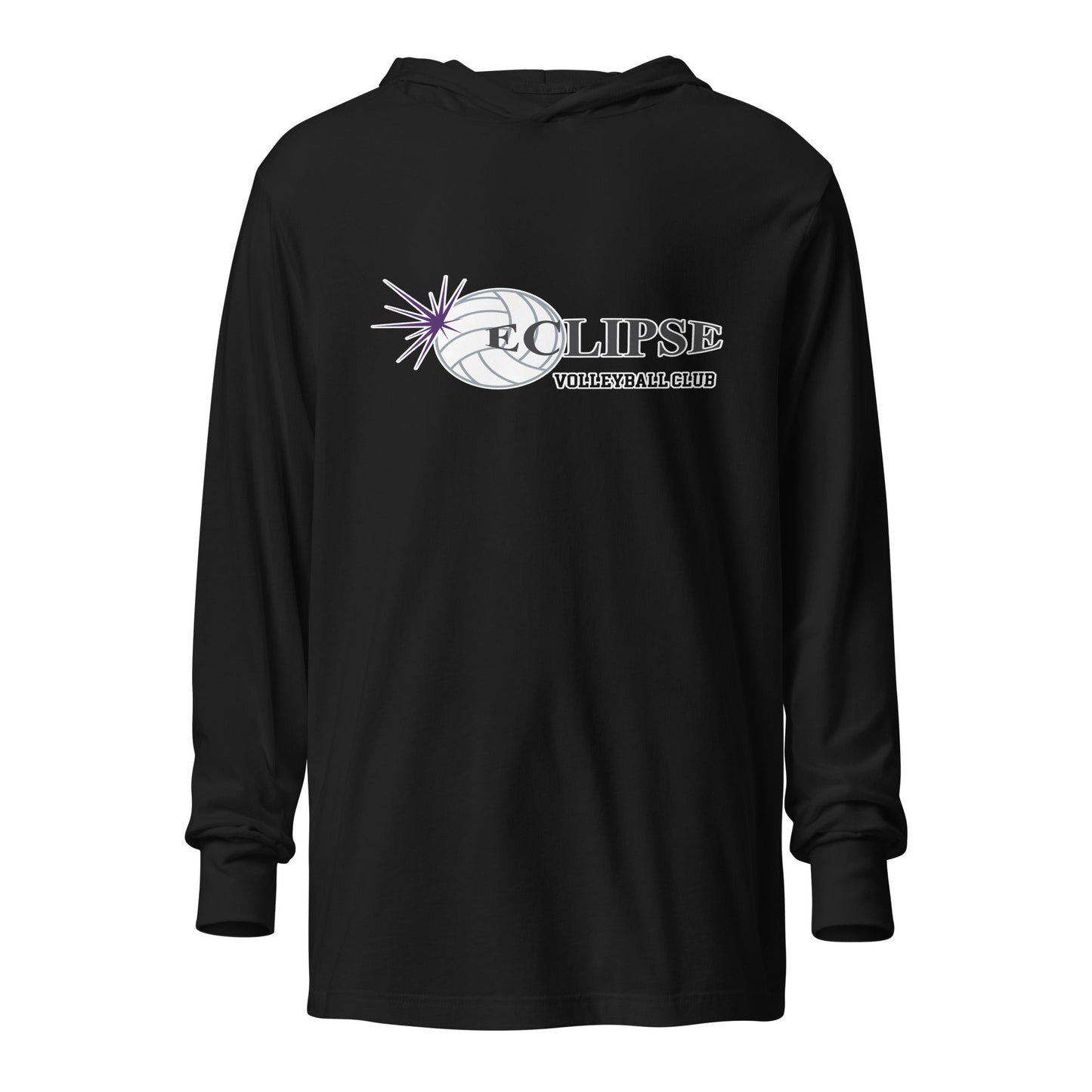Performance | Hooded Long Sleeve T Shirt | Eclipse Volleyball Club