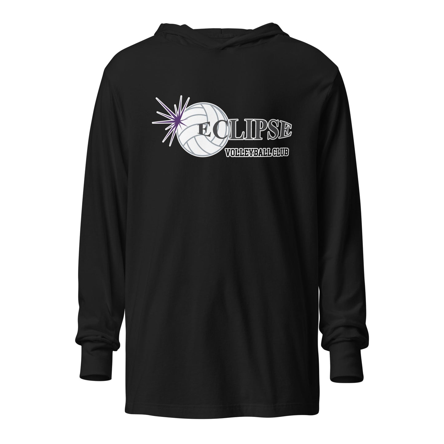Performance | Hooded Long Sleeve T Shirt | Eclipse Volleyball Club