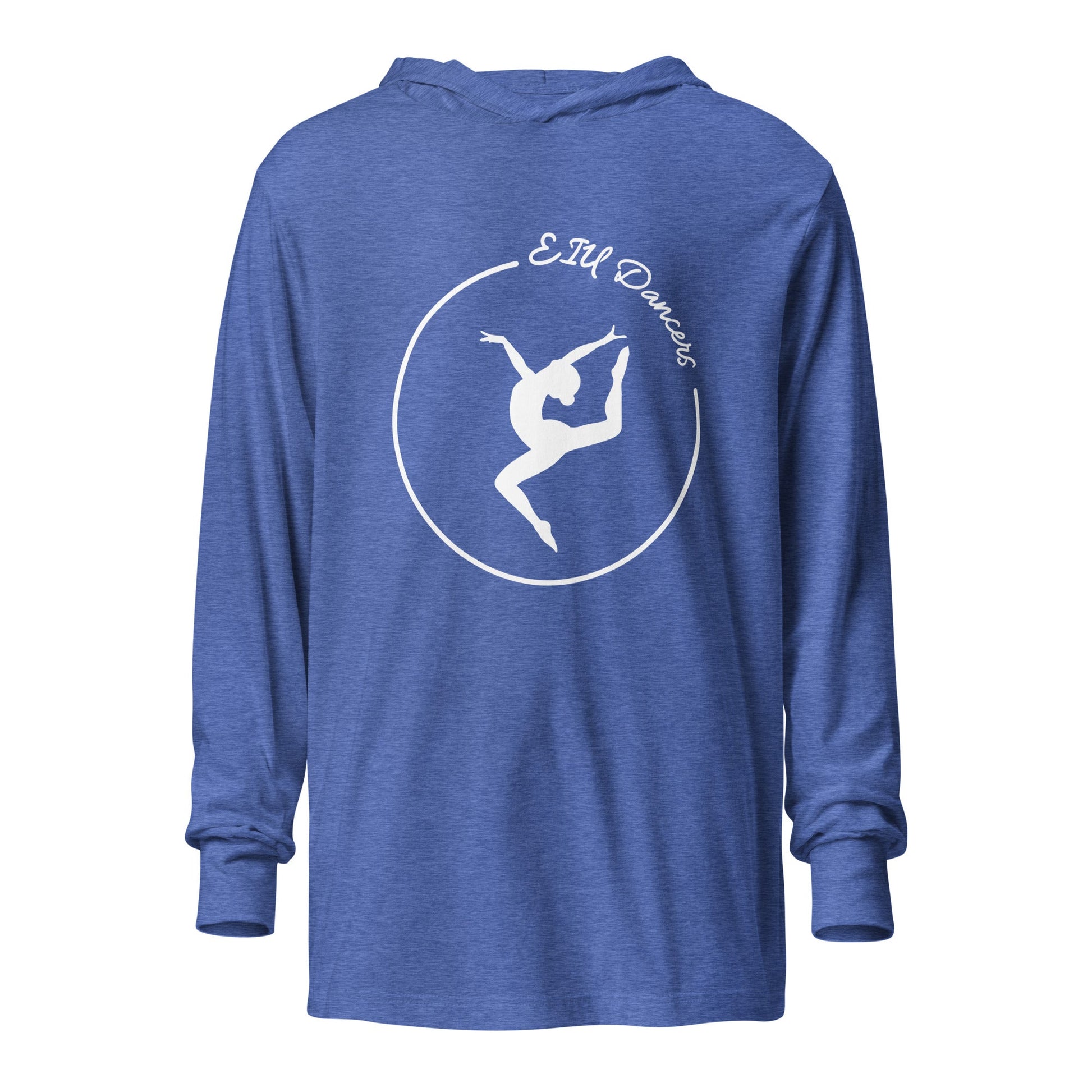 Performance | Hooded Long Sleeve T Shirt | EIU Dancers | Lyric Silhouette Logo