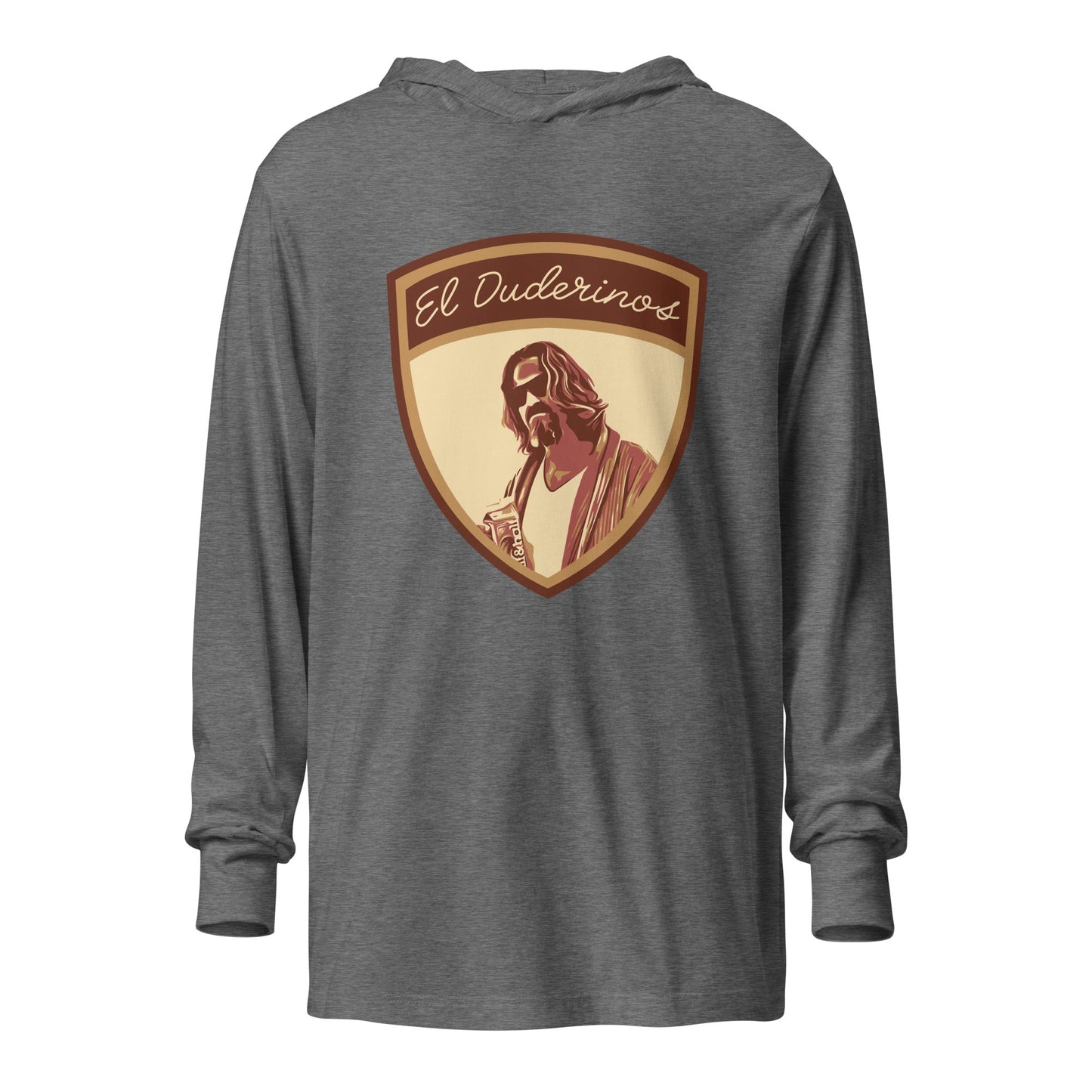Performance | Hooded Long Sleeve T Shirt | El Duderinos | Crest Logo