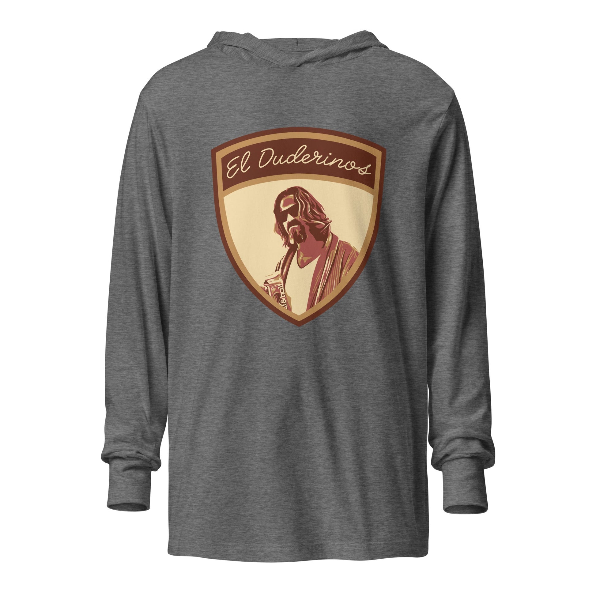 Performance | Hooded Long Sleeve T Shirt | El Duderinos | Crest Logo
