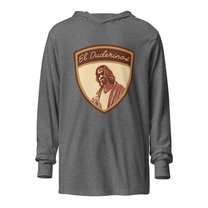 Performance | Hooded Long Sleeve T Shirt | El Duderinos | Crest Logo