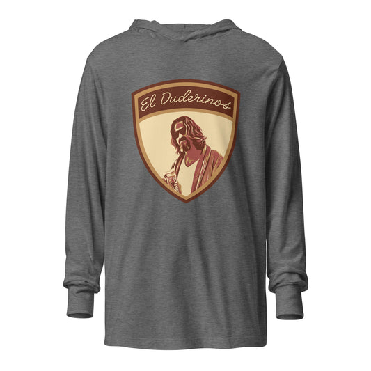 Performance | Hooded Long Sleeve T Shirt | El Duderinos | Crest Logo