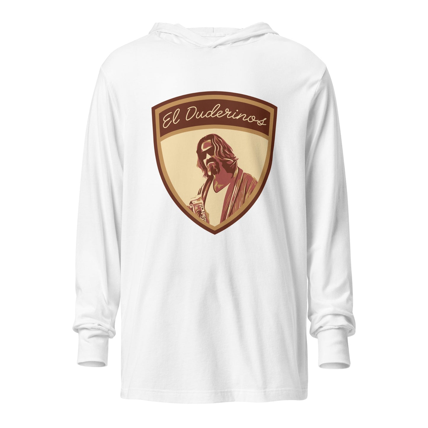 Performance | Hooded Long Sleeve T Shirt | El Duderinos | Crest Logo