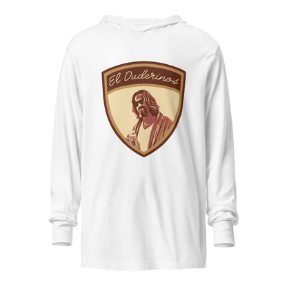 Performance | Hooded Long Sleeve T Shirt | El Duderinos | Crest Logo