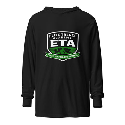 Performance | Hooded Long Sleeve T Shirt | Elite Trench Academy
