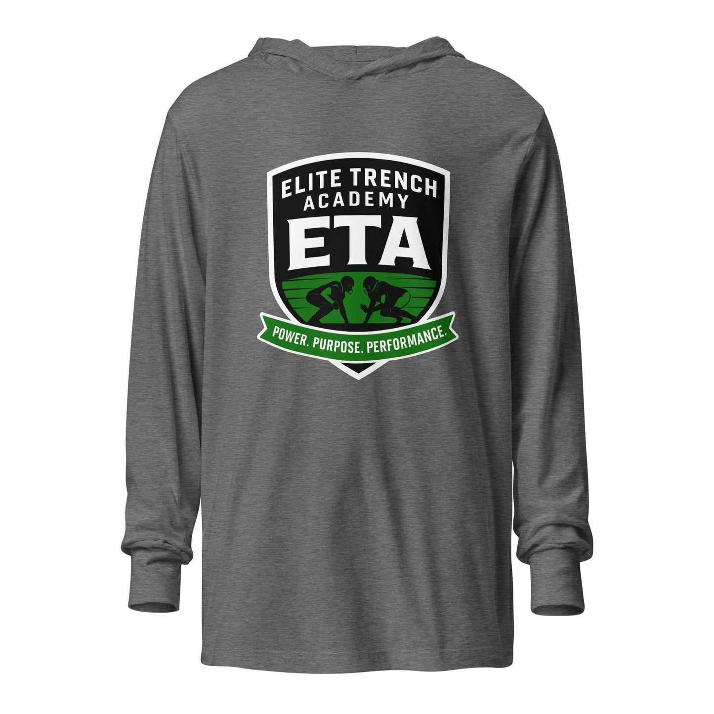 Performance | Hooded Long Sleeve T Shirt | Elite Trench Academy