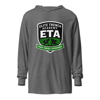 Performance | Hooded Long Sleeve T Shirt | Elite Trench Academy