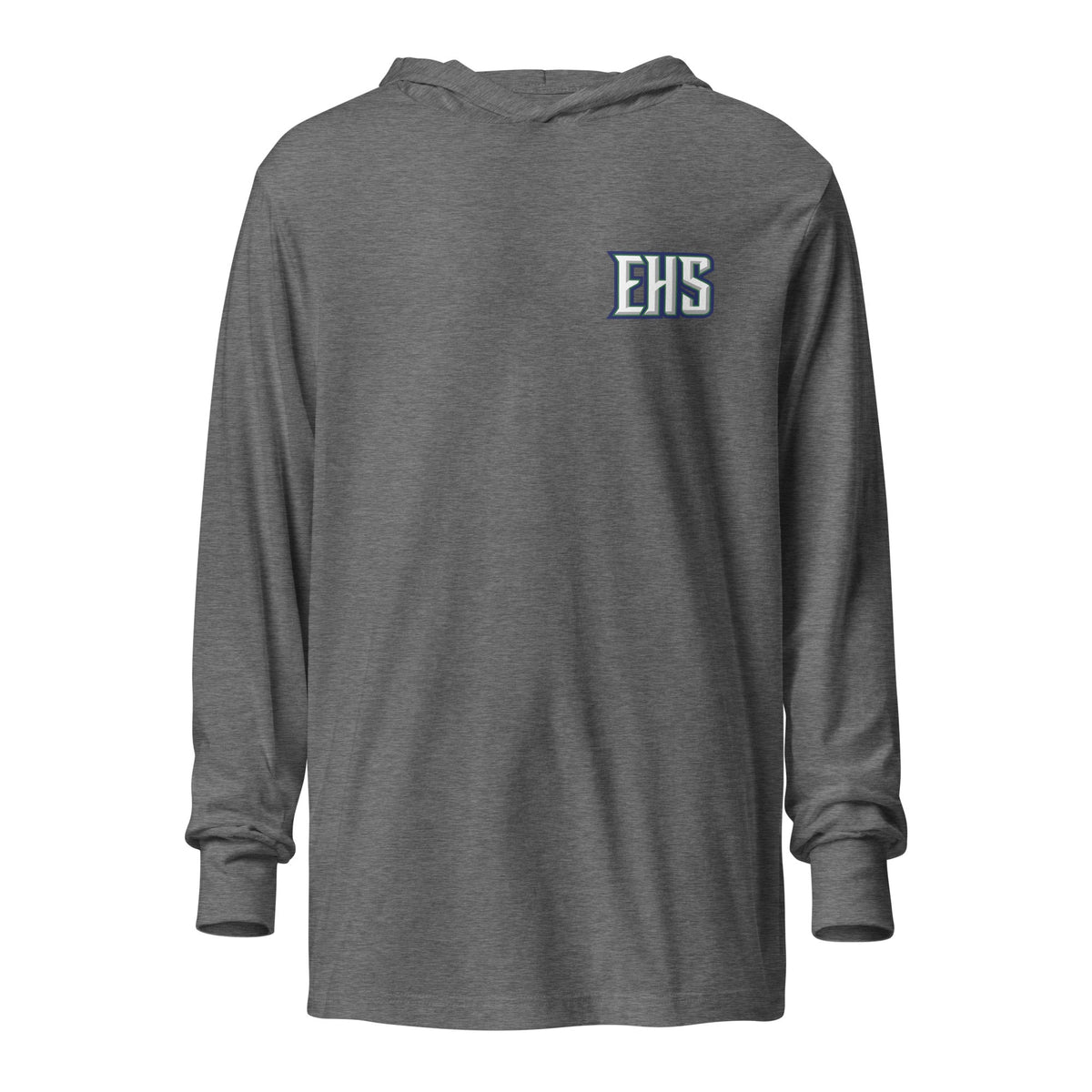 Performance | Hooded Long Sleeve T Shirt | Emerald High School Baseball | Alt Logo