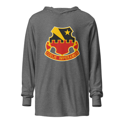 Performance | Hooded Long Sleeve T Shirt | F - 60th ADA | Crest Logo
