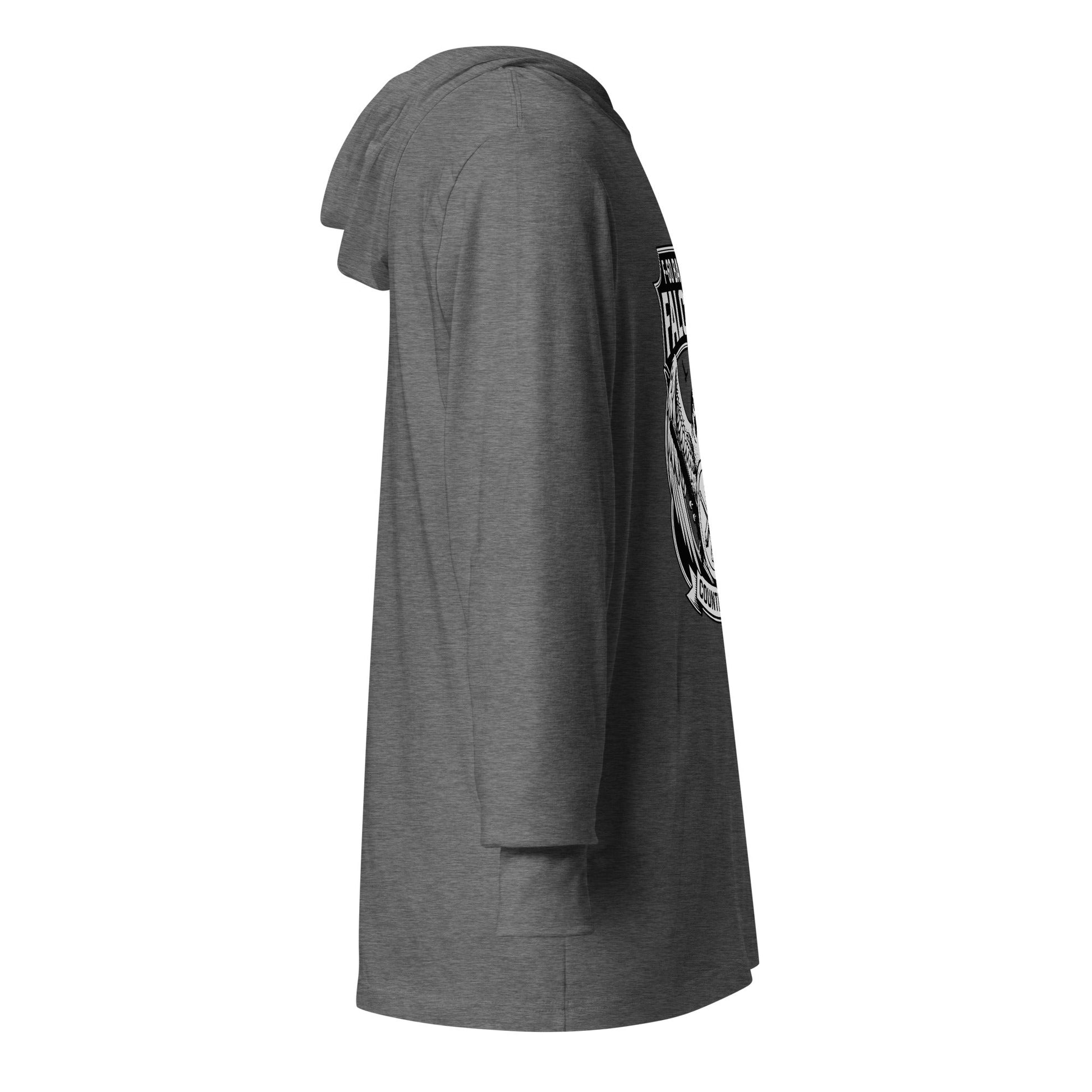 Performance | Hooded Long Sleeve T Shirt | F - 60th ADA | Falcon Shield Logo